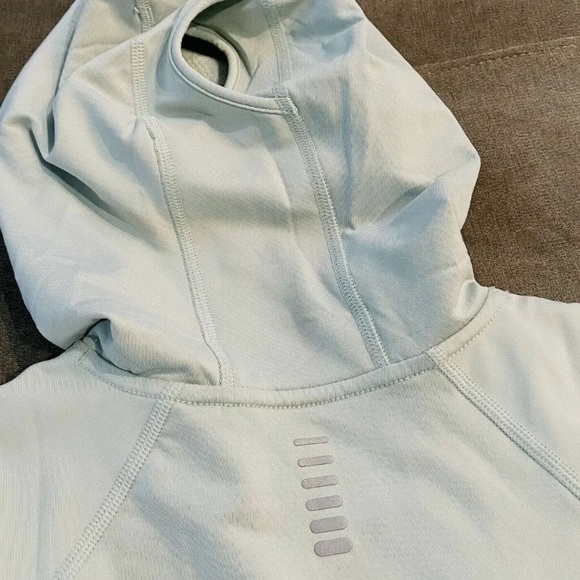 Under Armour Long-Sleeve ColdGear Reactor Green Hoodie XS Running Shirt - Picture 5 of 9